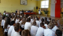 Przemowa pani M. Stachury - dyrektor zespołu szkolno - przedszkolnego