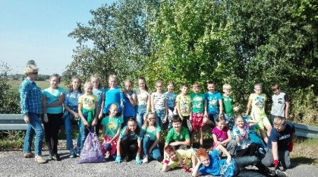 Klasa 5 z wychowawczynią