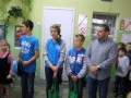 Nagrodzeni z klas IV - VI - Dawid, Natalia i Mateusz