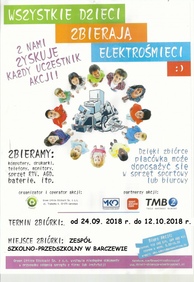 elektrośmieci plakat